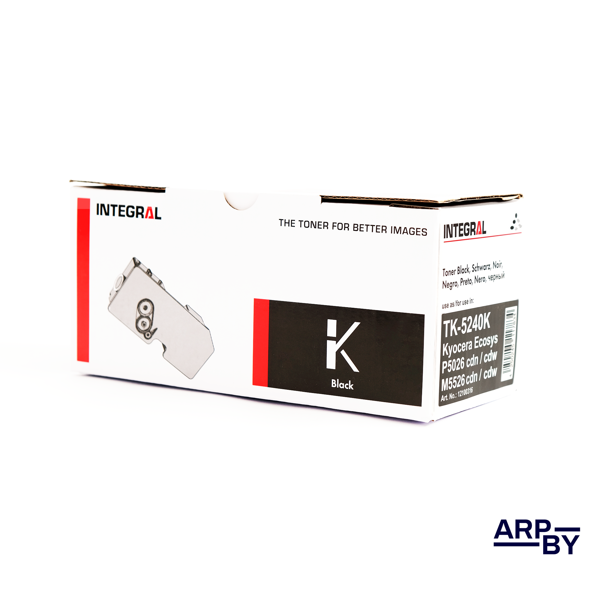 Toner TK-5240 Preto Compatível Toner TK-5240 Preto Compatível